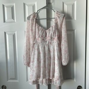 Floral Long Sleeve Dress